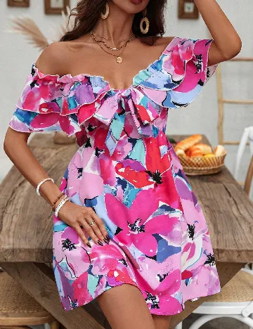 Rochie scurta SHEIN, mix culori