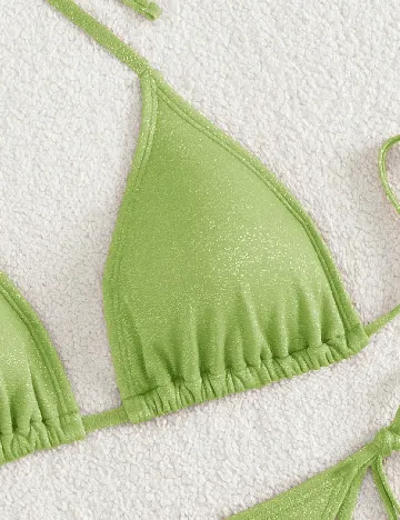 Costum de baie SHEIN, verde