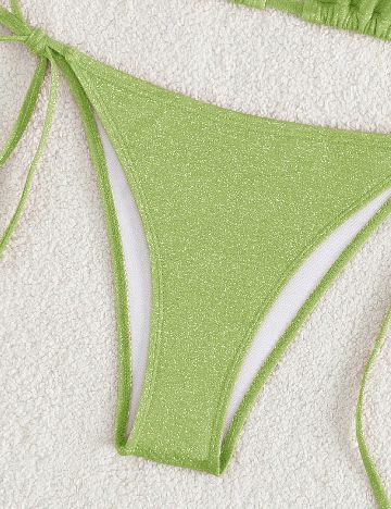 Costum de baie SHEIN, verde