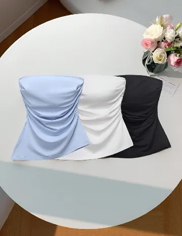 Set topuri 3 bucati SHEIN, mix culori