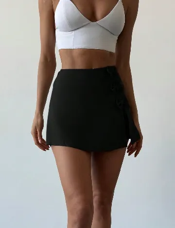 Fusta pantalon SHEIN, negru