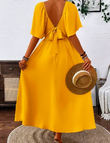 Rochie lunga SHEIN, galben