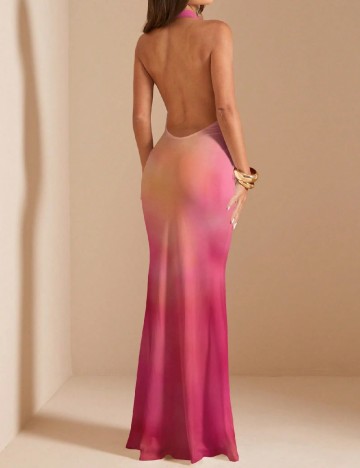 Rochie lunga SHEIN, roz