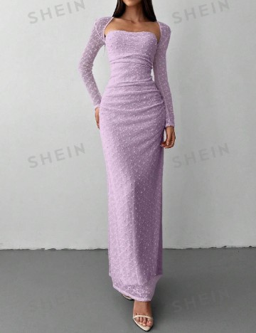 Rochie lunga SHEIN, mov