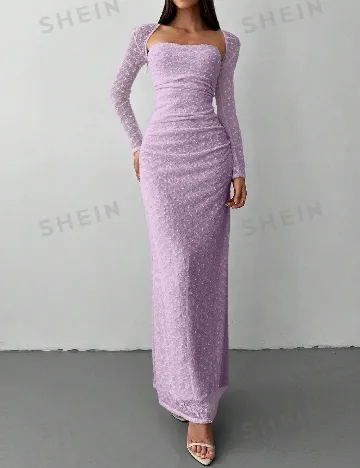 Rochie lunga SHEIN, mov