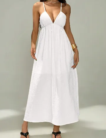 Rochie lunga SHEIN, alb