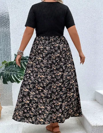 Rochie lunga SHEIN CURVE, negru