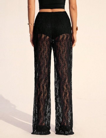 Pantaloni SHEIN, negru