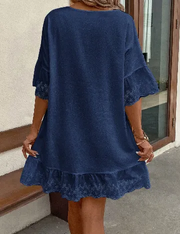 Rochie scurta SHEIN, bleumarin