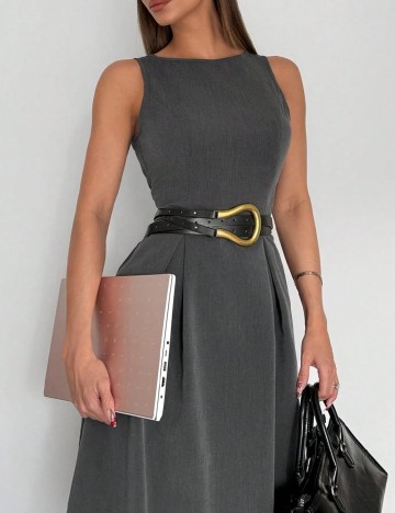 Rochie medie SHEIN, gri
