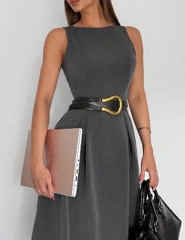 Rochie medie SHEIN, gri