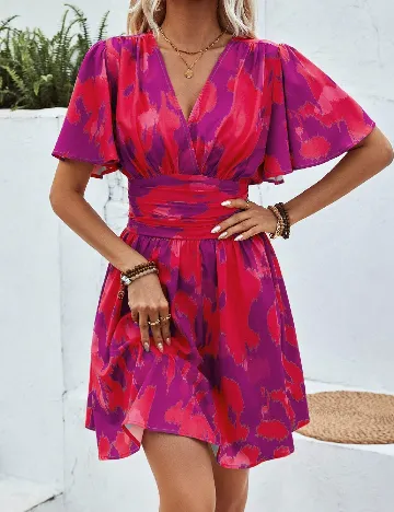 Rochie scurta SHEIN, mix culori
