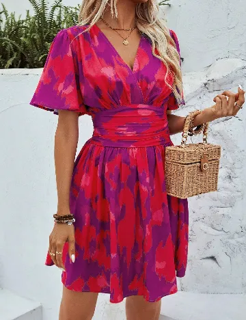 Rochie scurta SHEIN, mix culori