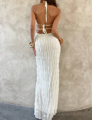 Rochie lunga SHEIN, ecru