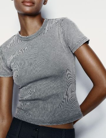 Tricou Zara, gri