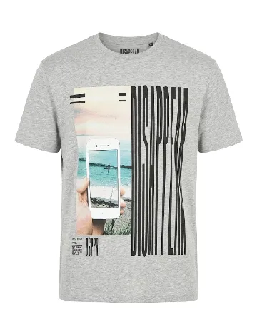 Tricou Bershka, gri