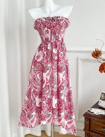 Rochie medie SHEIN, roz