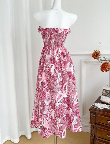 Rochie medie SHEIN, roz