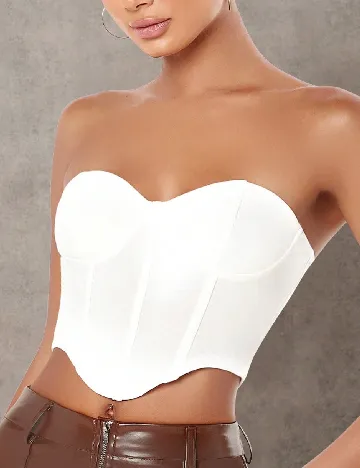 Top SHEIN, alb