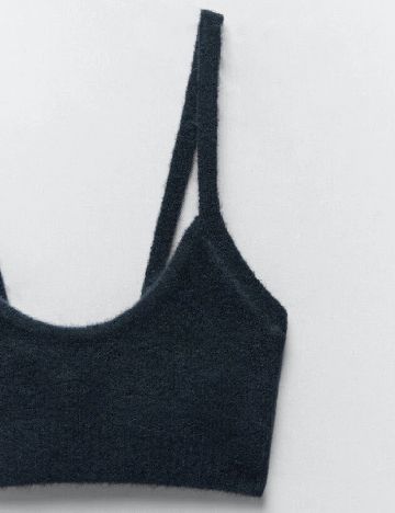 Top Zara, bleumarin
