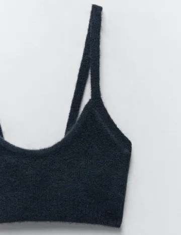 Top Zara, bleumarin