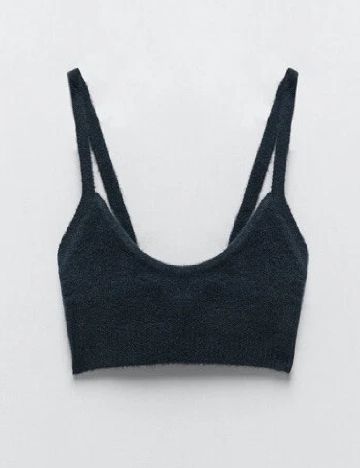 Top Zara, bleumarin