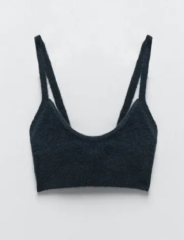 Top Zara, bleumarin
