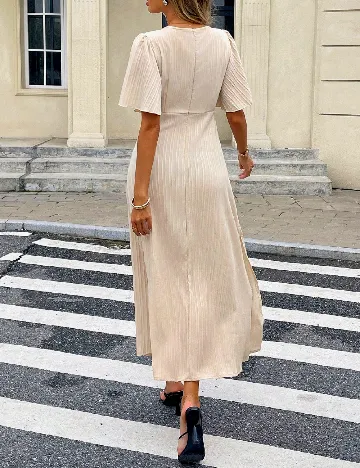 Rochie lunga SHEIN, crem