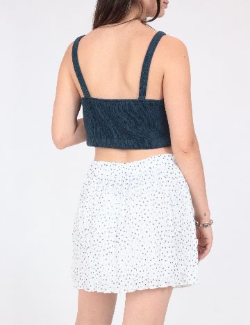 Top Zara, albastru