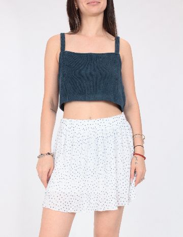 Top Zara, albastru