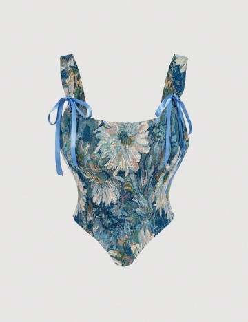 Top SHEIN, albastru