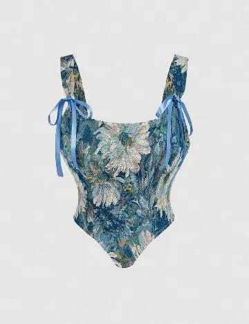 Top SHEIN, albastru