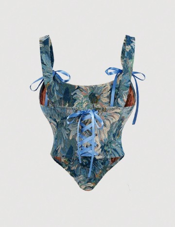 Top SHEIN, albastru