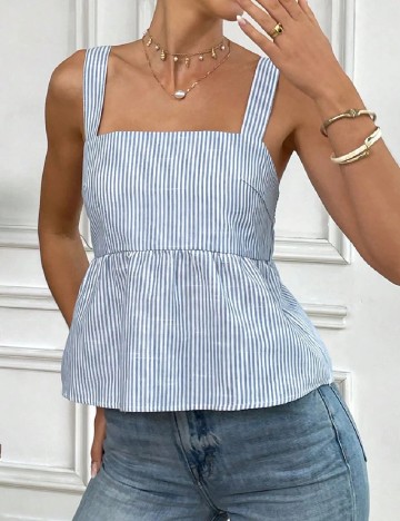 Top SHEIN, albastru