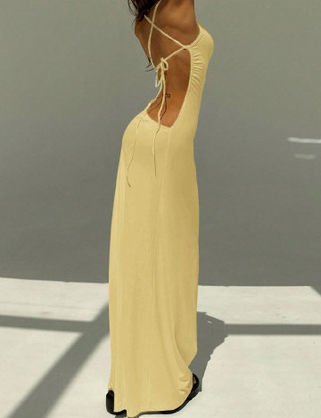 Rochie lunga SHEIN, galben