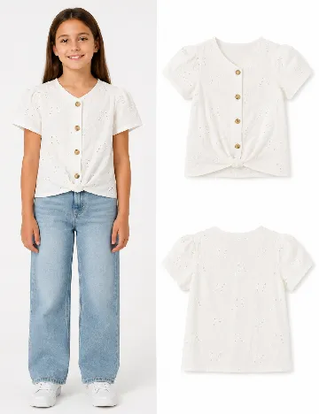Bluza Zara, alb