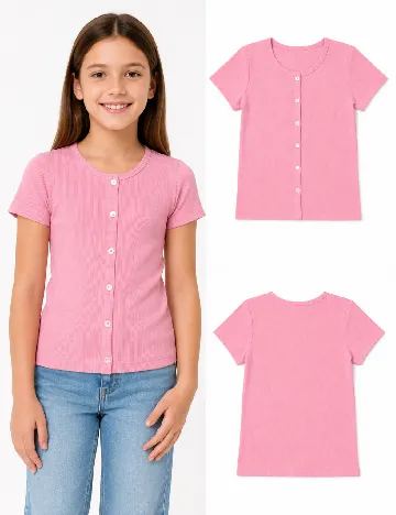 Tricou Zara, roz