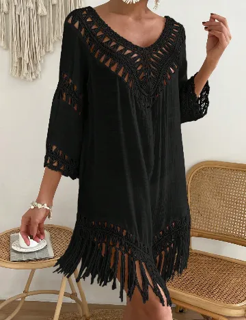 Rochie de plaja SHEIN, negru