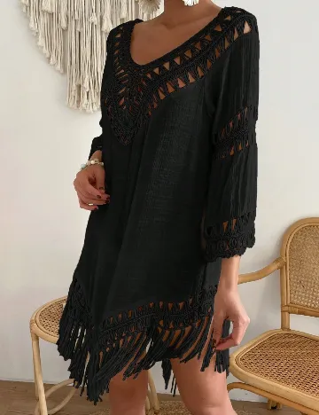 Rochie de plaja SHEIN, negru