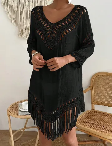 Rochie de plaja SHEIN, negru