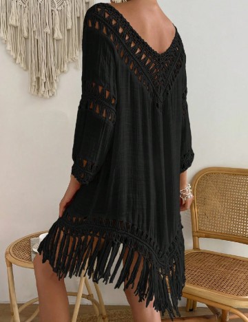 Rochie de plaja SHEIN, negru