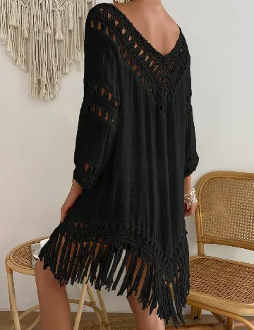 Rochie de plaja SHEIN, negru