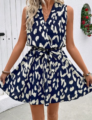 Rochie scurta SHEIN, albastru
