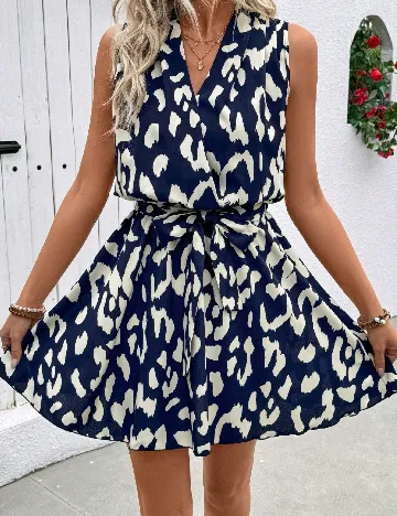 Rochie scurta SHEIN, albastru