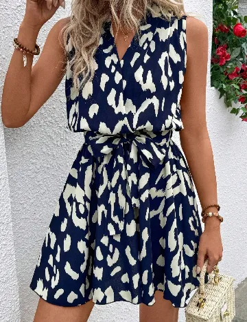 Rochie scurta SHEIN, albastru
