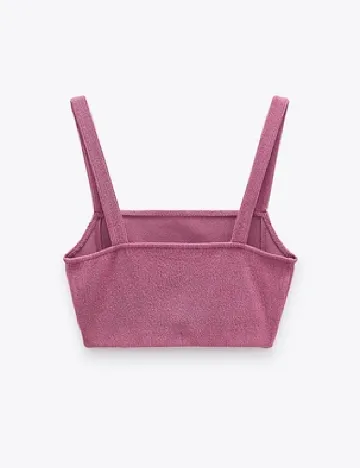 Top Zara, roz pudra