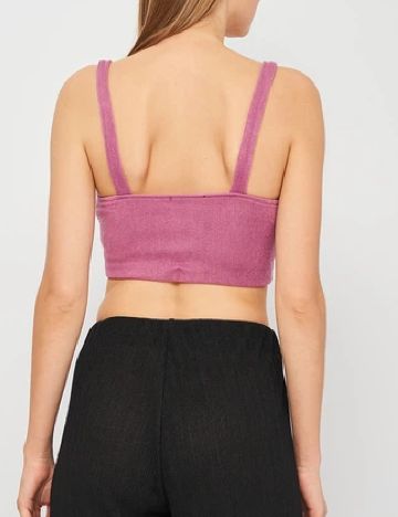 Top Zara, roz pudra