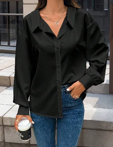 Camasa SHEIN, negru