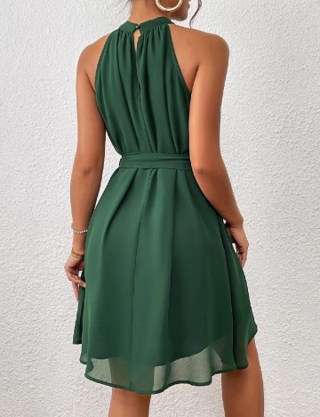 Rochie scurta SHEIN, verde