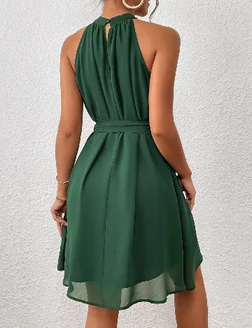 Rochie scurta SHEIN, verde